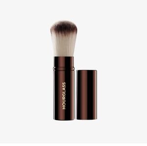 Hourglass Retractable Makeup Brush - Brown
